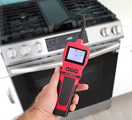 Rilevatore di perde di freon ad alta sensibilà Rilevatore di perde alogeno R22 R410A R134A R1234YF Tester per condizionatore d'aria HVAC per gas refrigerante  1420