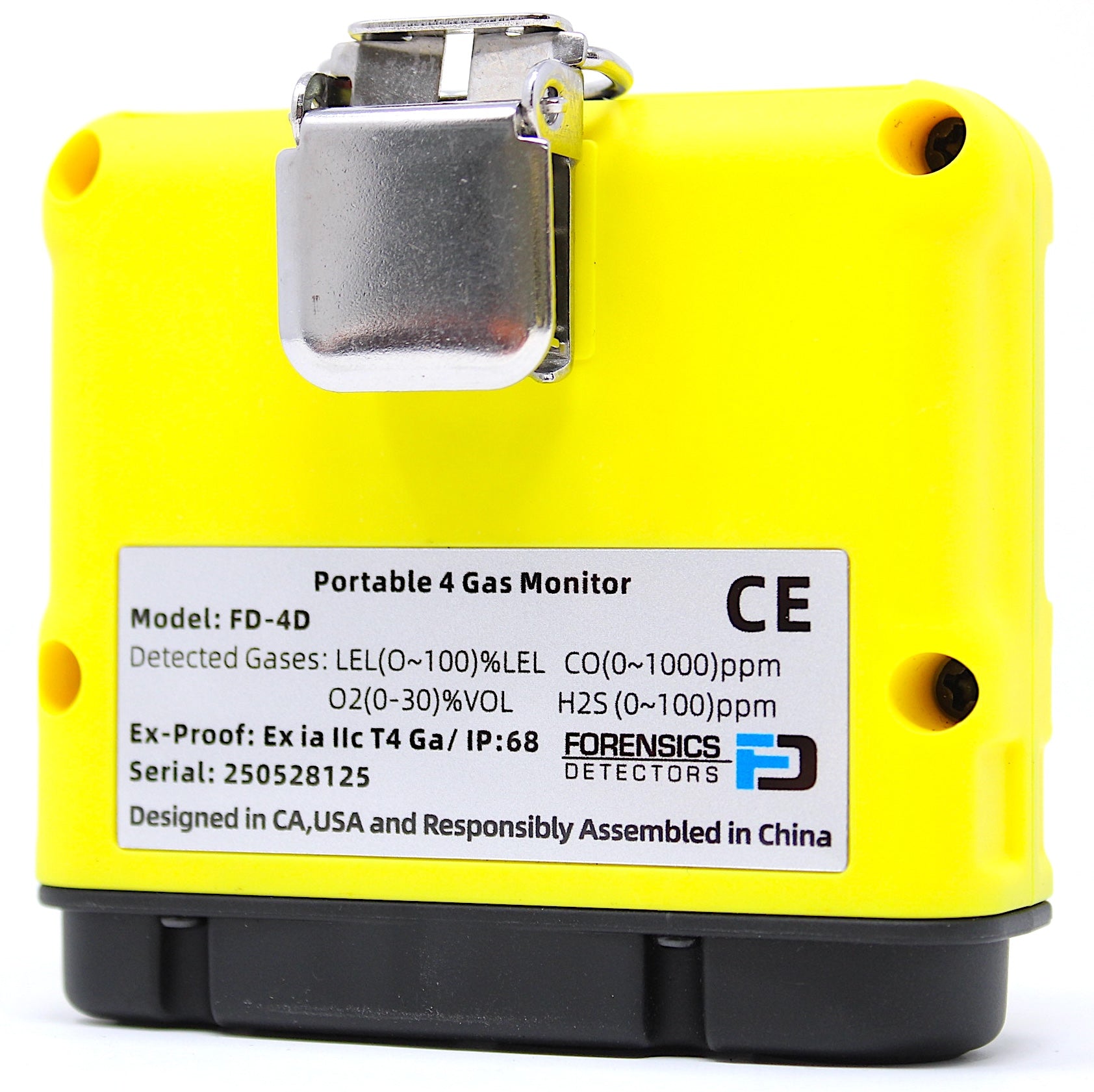 4 Gas Monitor | Mini | USA NIST Calibration