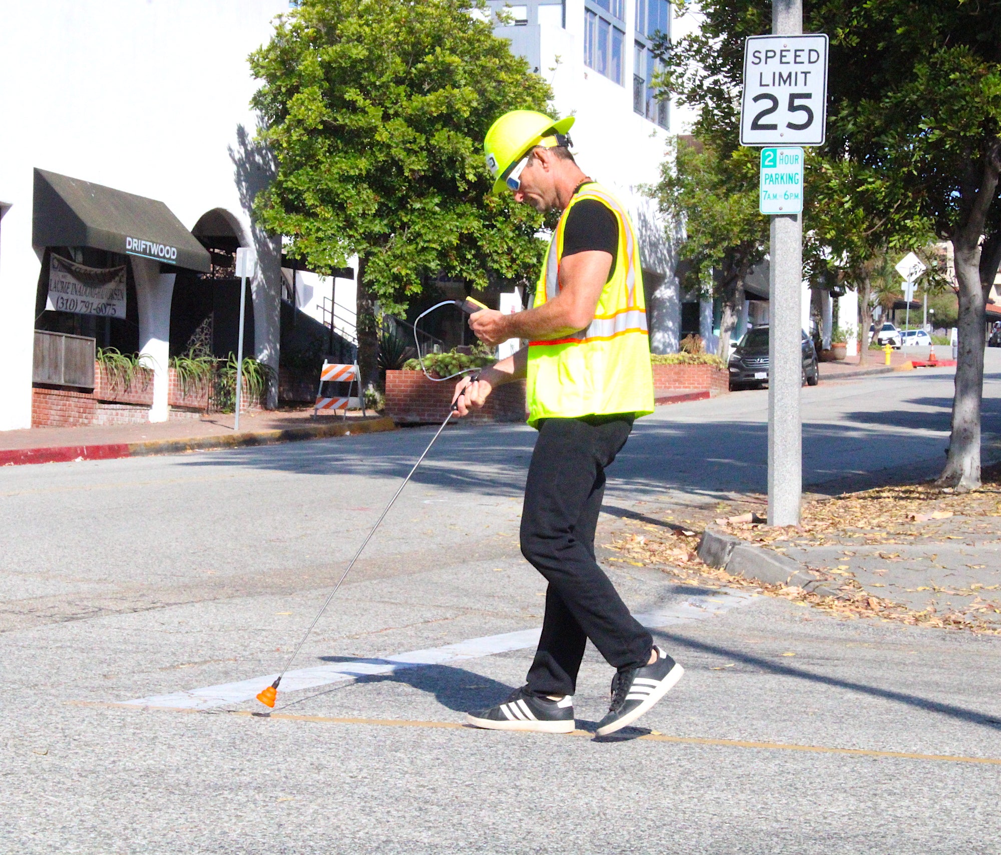 Hood Air Gas Sample Probe | Telescopic | 4 feet