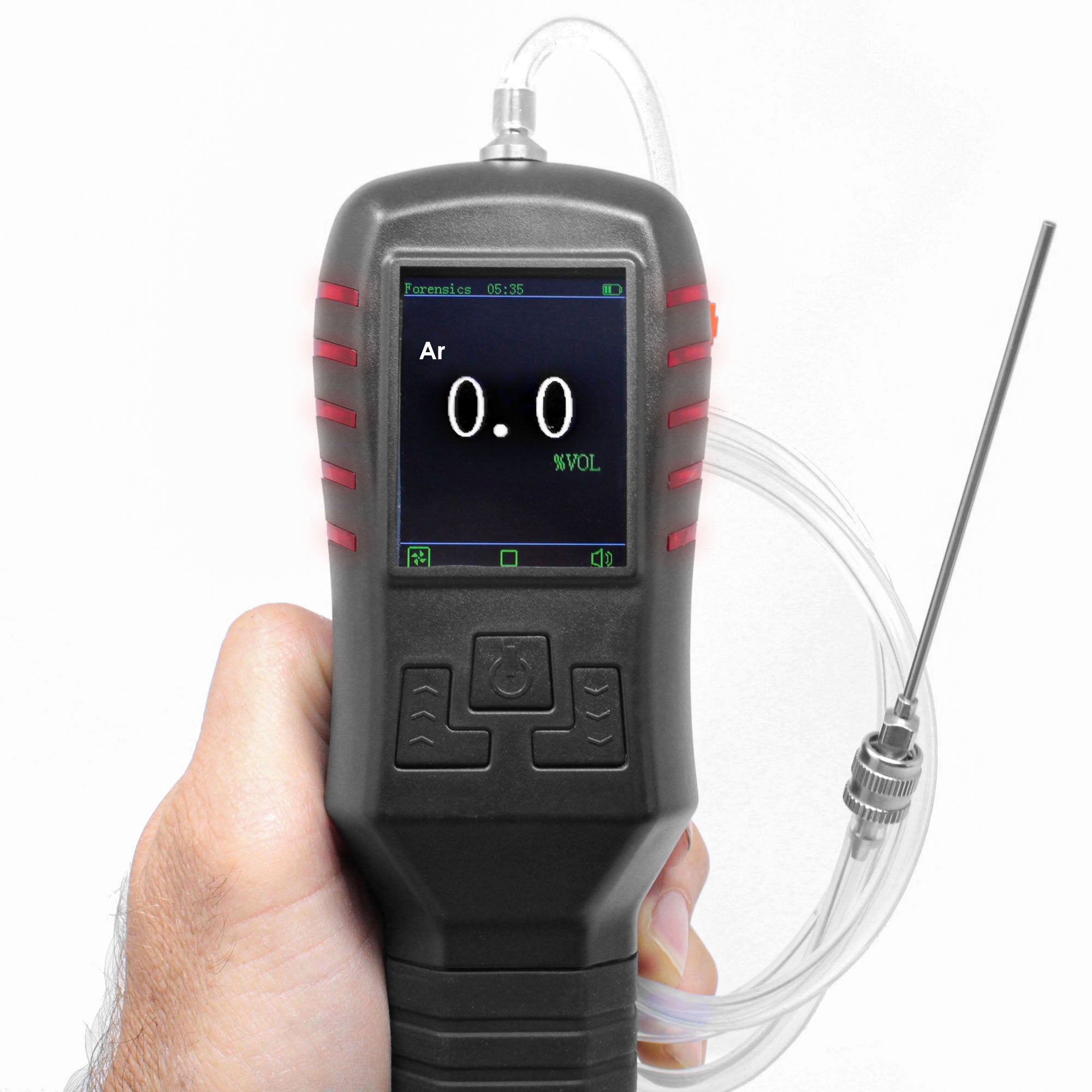 Argon Analyzer | Leak 0-100% | USA NIST Calibration