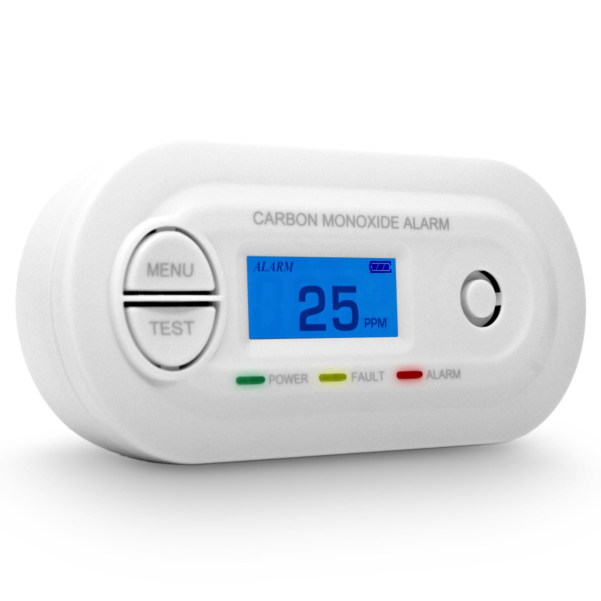 Fast Low Level CO Monitor (White)