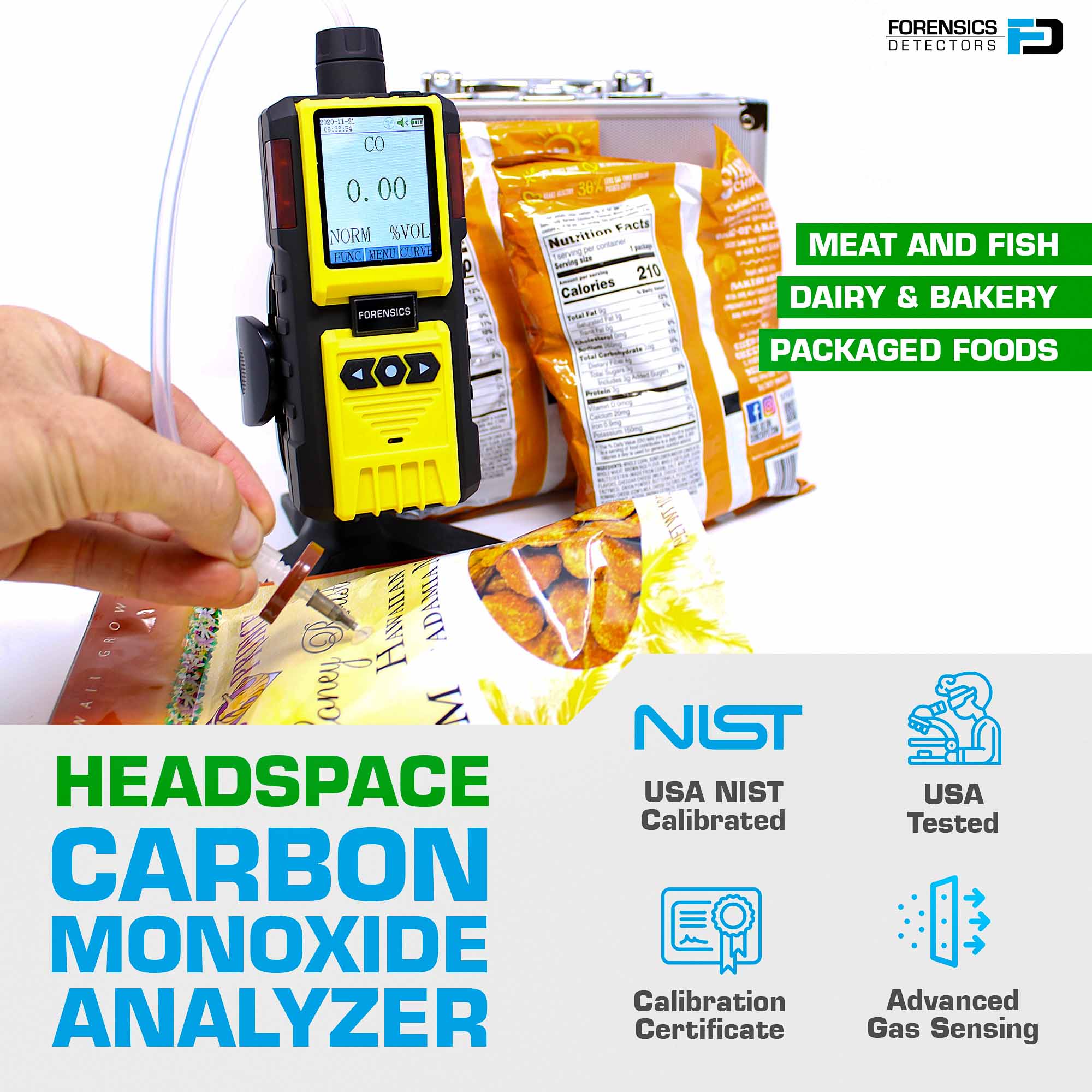 Headspace Analyzer | Carbon Monoxide