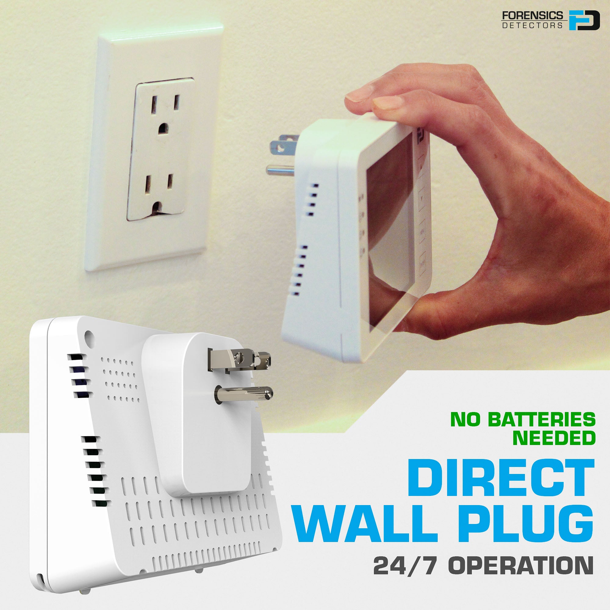 CO2 Monitor | Plug-in 110V AC