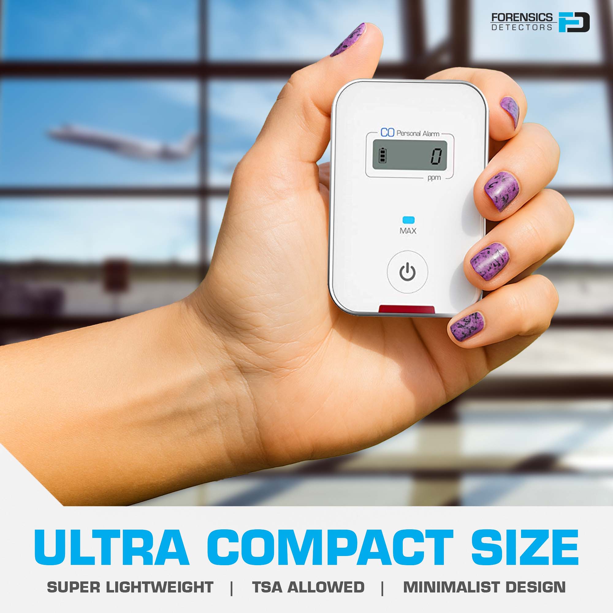 Travel CO Detector Portable