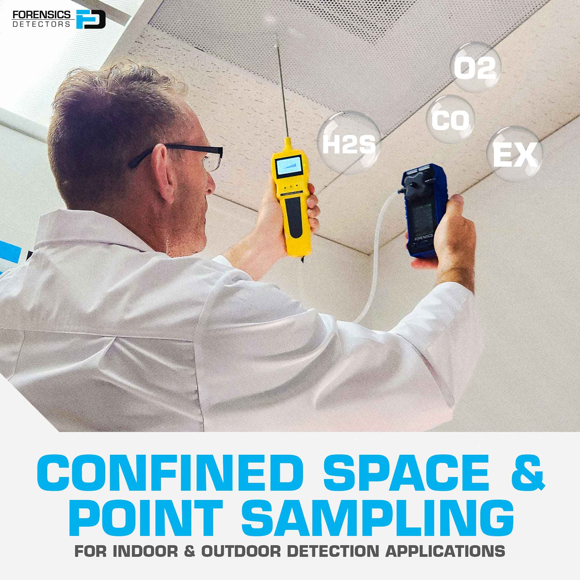 Multigas Detector & Pump | USA NIST Calibration