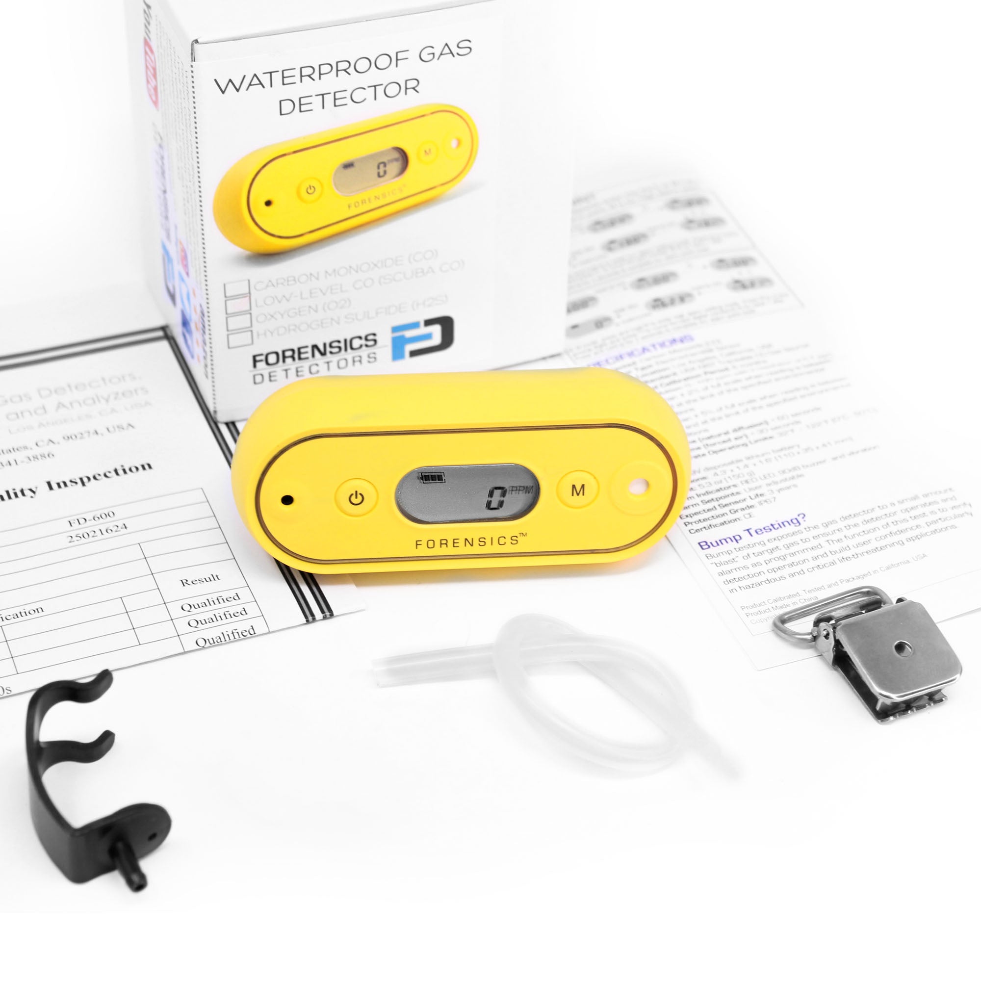 H2S Monitor | Waterproof | USA NIST Calibration