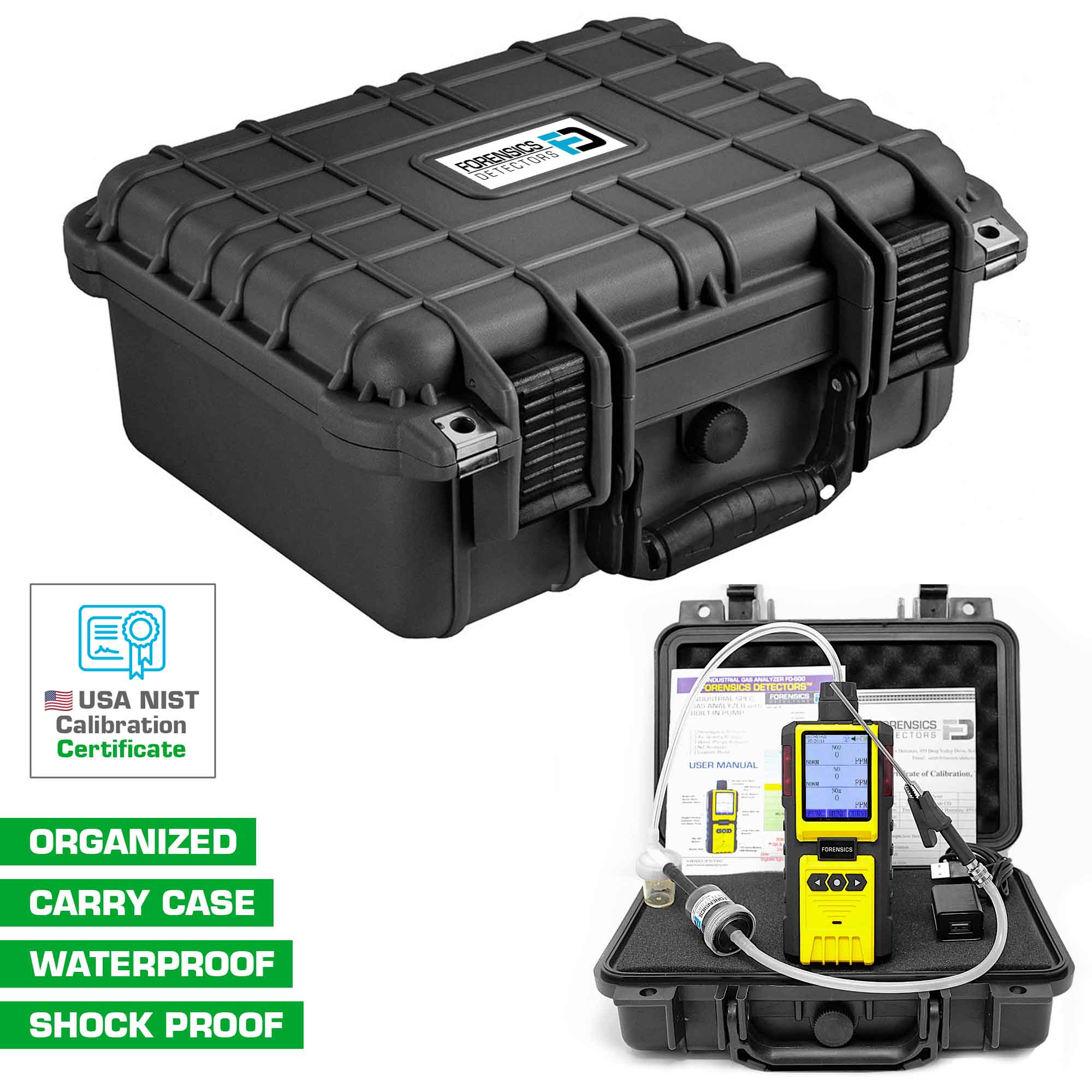 NOx Gas Analyzer | Automotive, Diesel, Emissions, Flue, Pollution