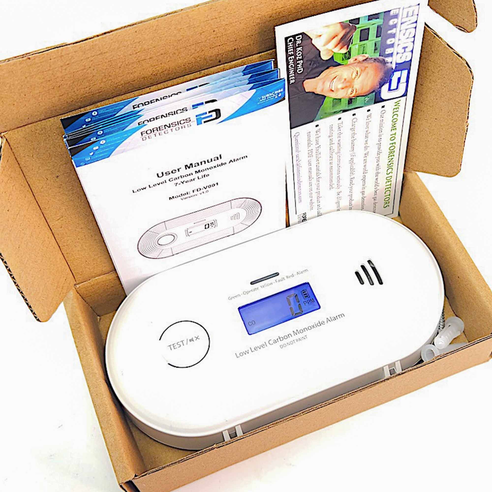 Low Level CO Monitor | WiFi Remote Detection