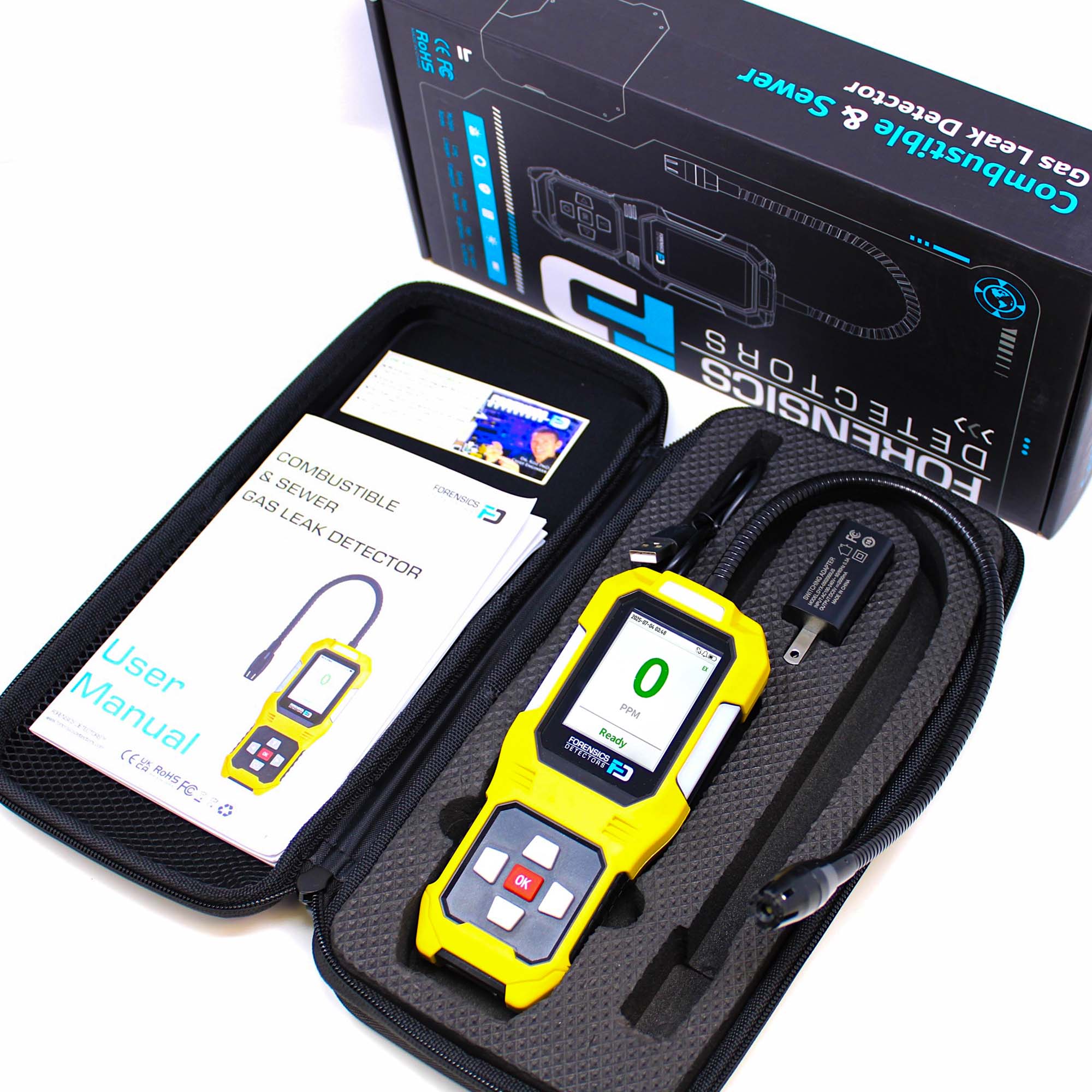 Natural Gas Leak Detector | LNG, LPG, Methane