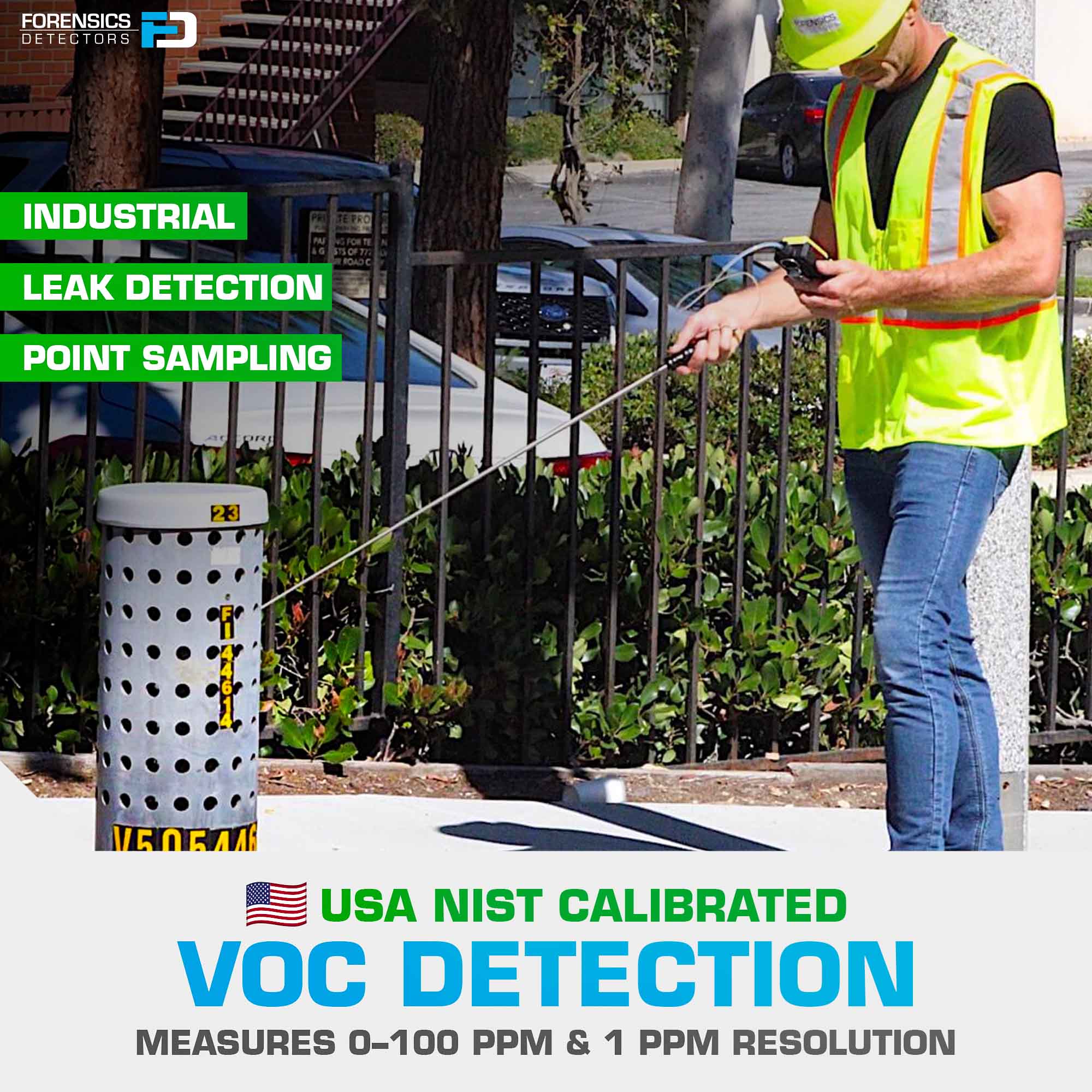 VOC Analyzer | USA NIST Calibration