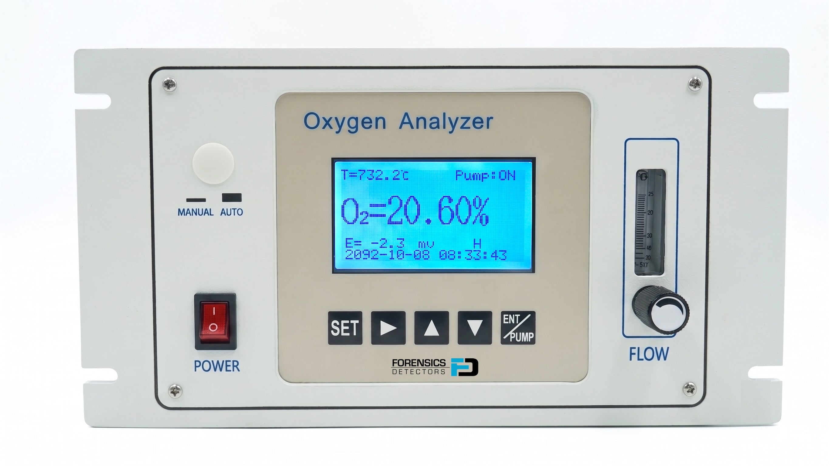 Oxygen Analyzer Zirconia | 0.1 ppm | USA NIST Traceable