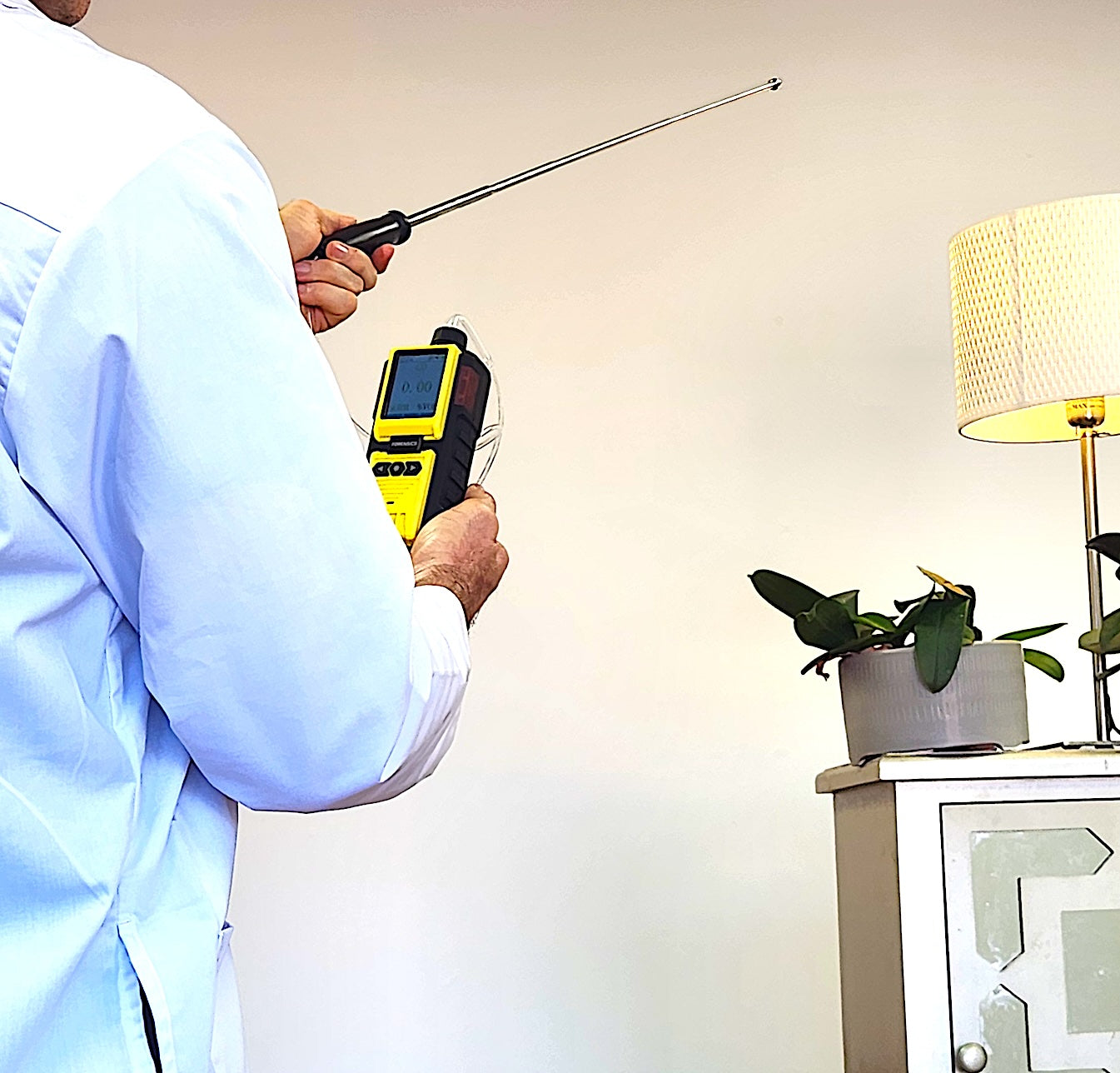 CO2 Leak Detector | 0-5000 ppm | USA NIST Calibration