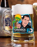 Glass Beer Mug | 14oz - Forensics Detectors Forensics Detectors