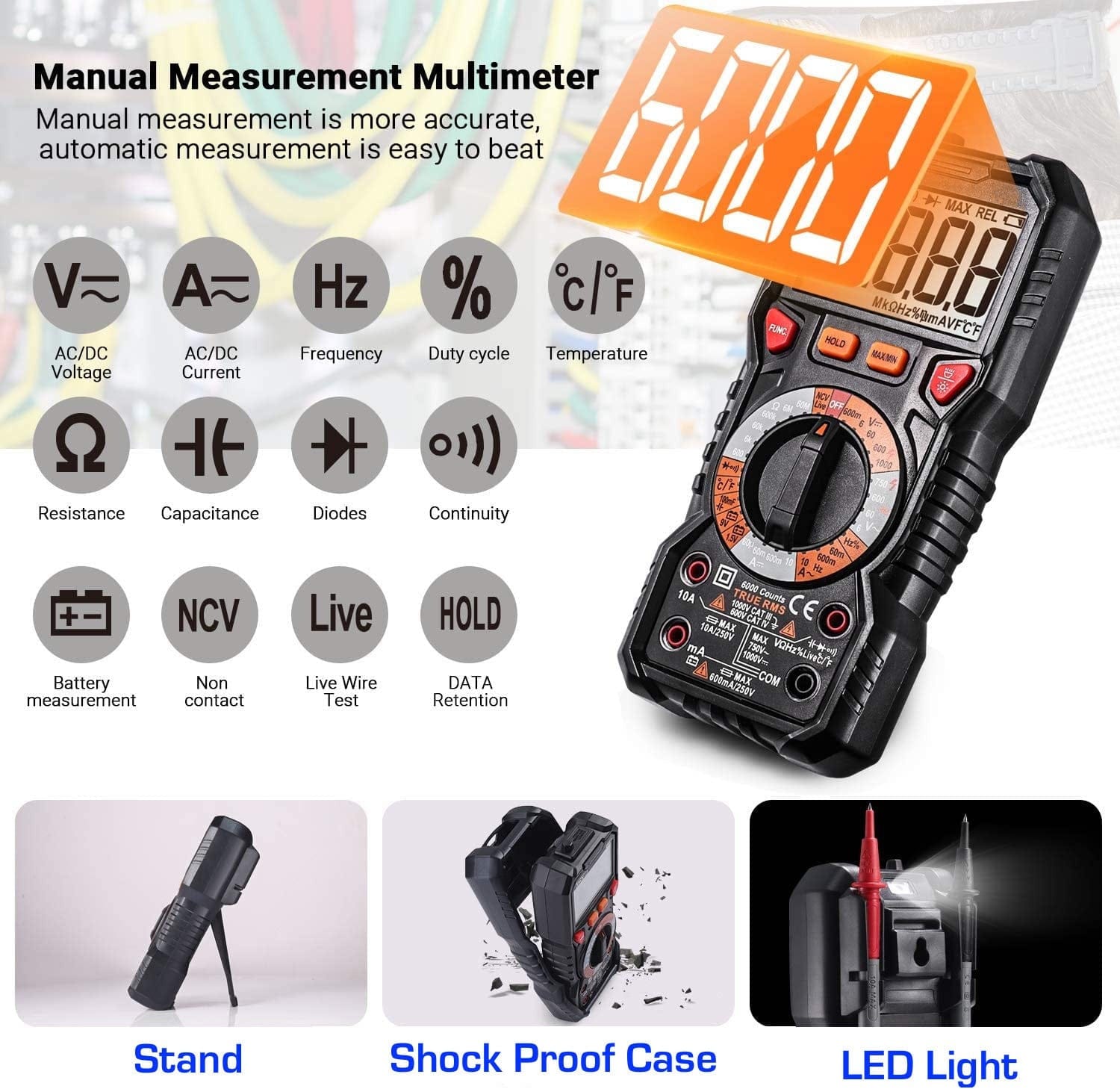 Multimeter | Professional - Forensics Detectors