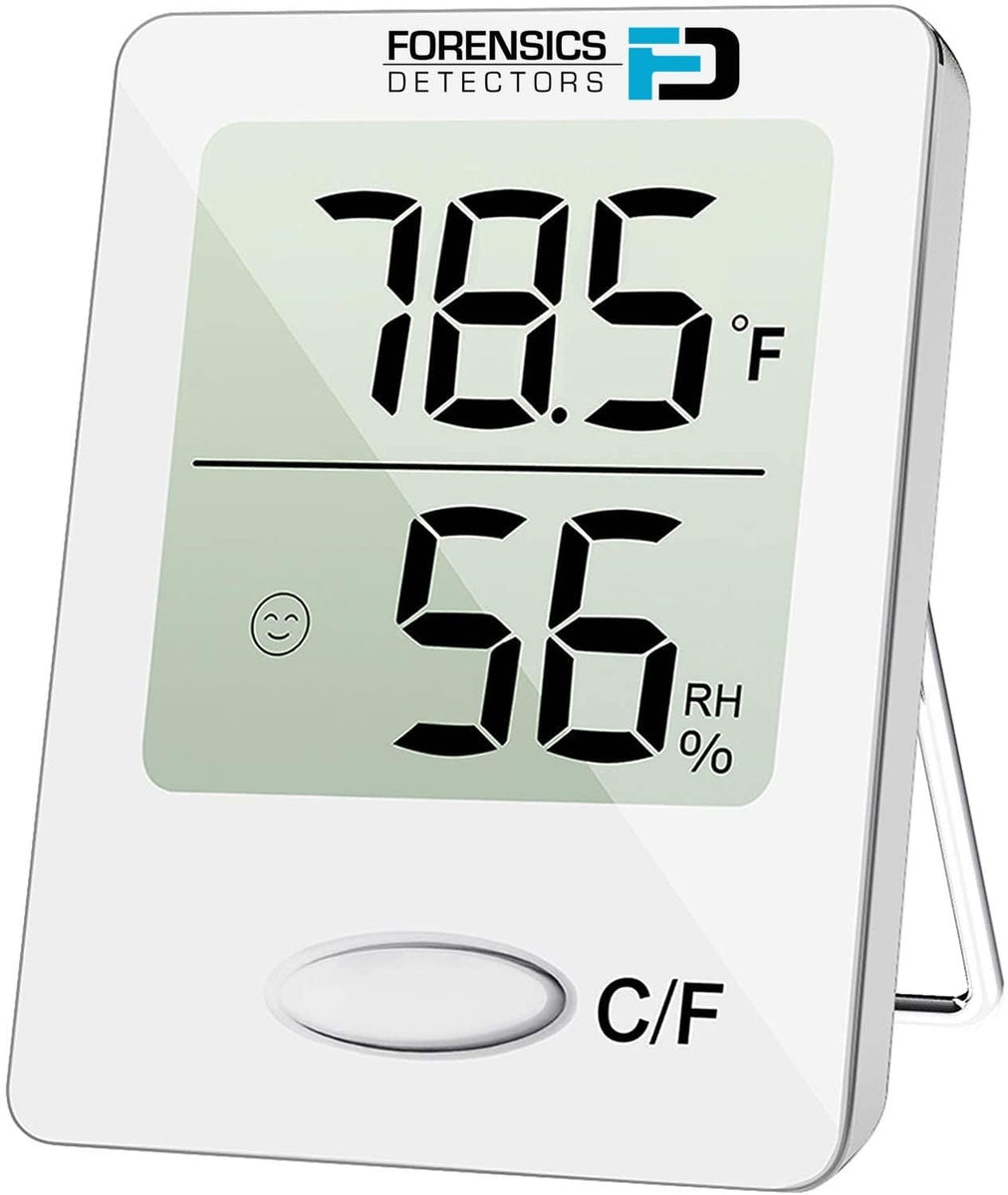 GEEVON BU0992S-0293mn Digital Hygrometer Indoor Thermometer Room Humidity  Gauge with Battery,Temperature Humidity Monitor Indicator for Home, Office