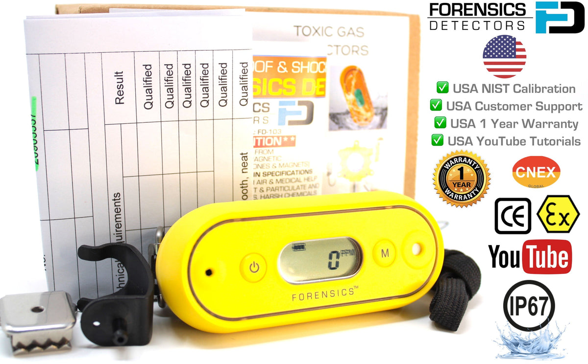 Best Carbon Monoxide Detector for Camping (2024 update) – Forensics  Detectors