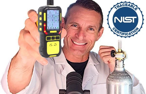 Multigas Detector Calibration (5-6 sensors)
