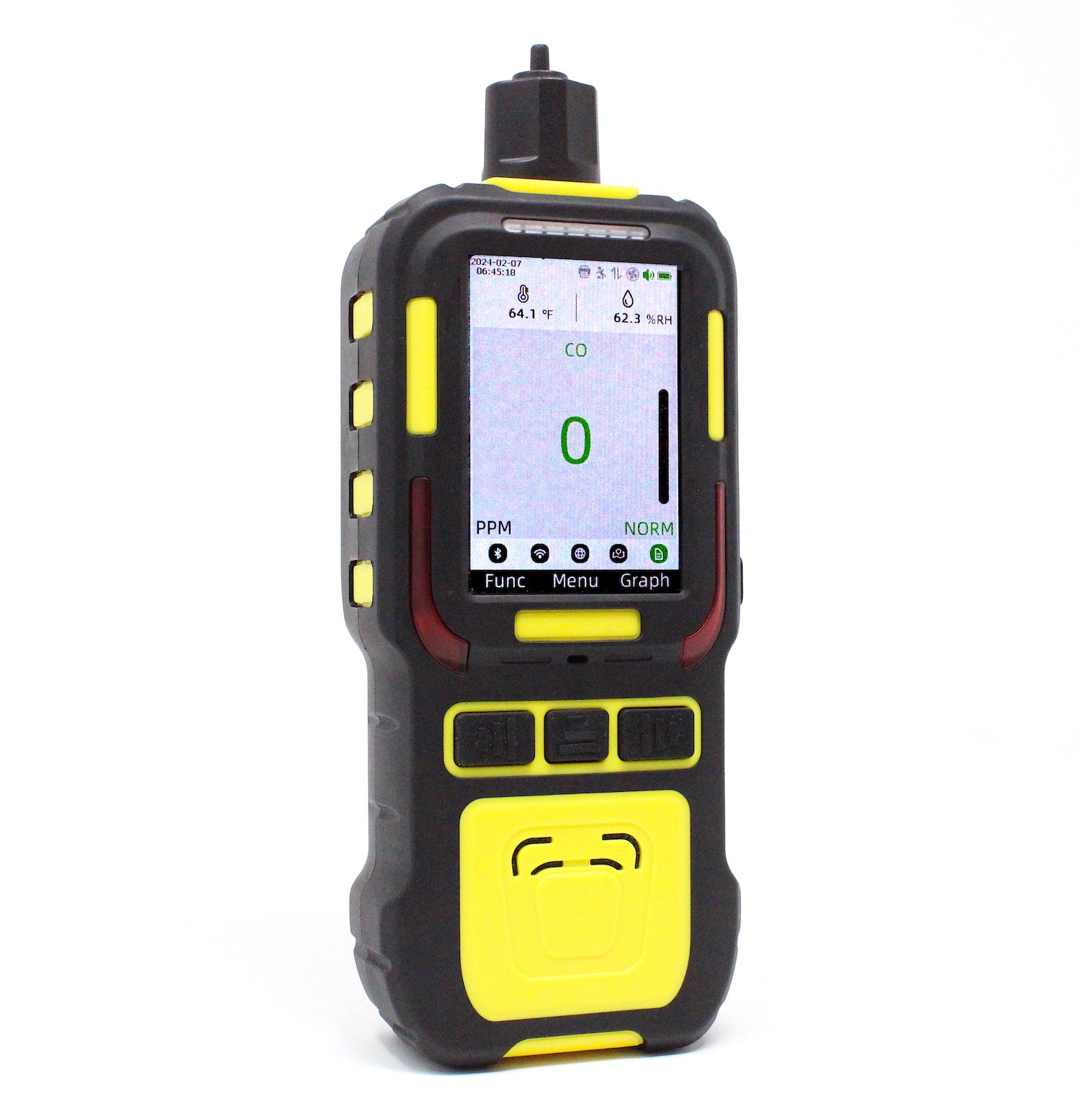 Carbon Monoxide Data Logger Analyzer | USA NIST Calibration