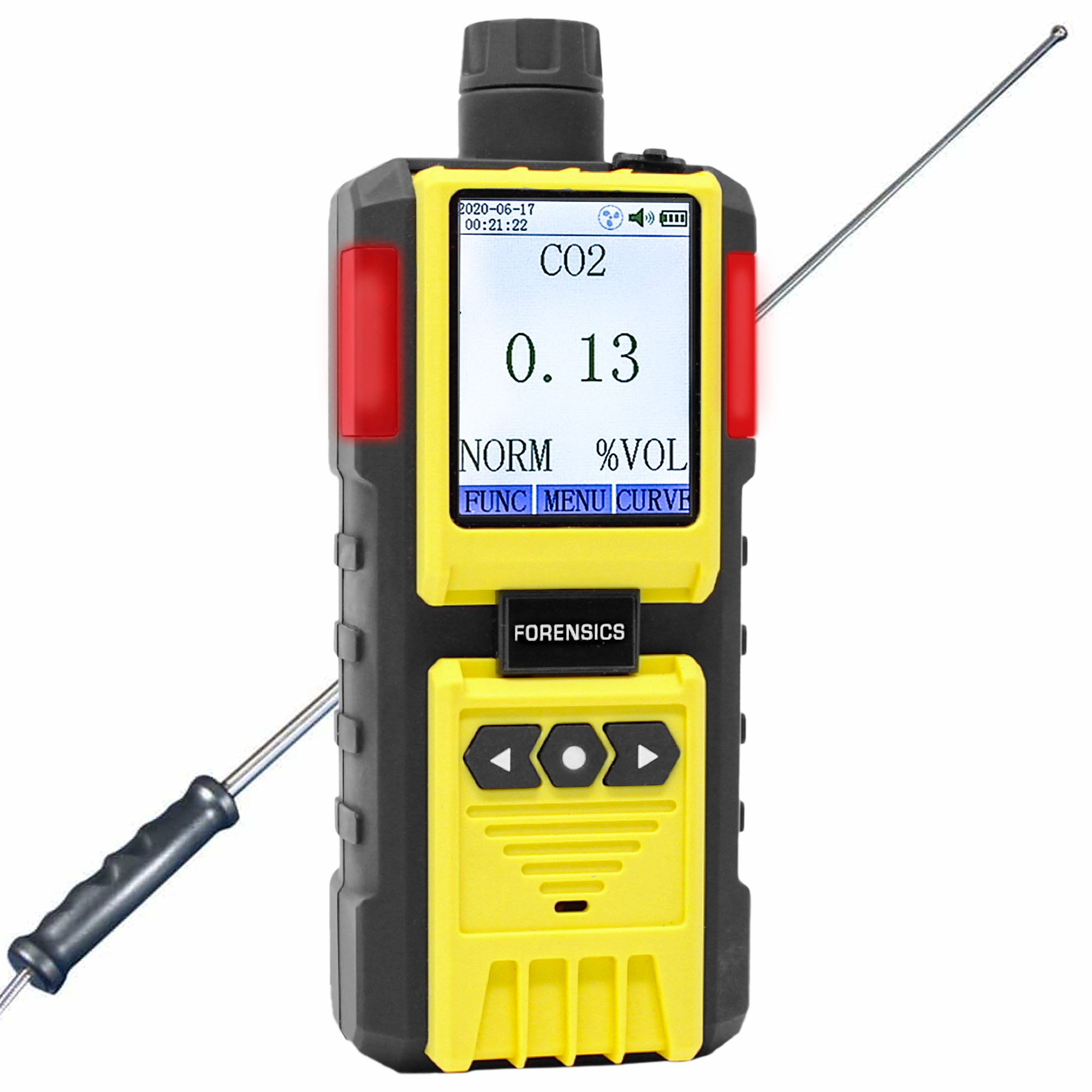 Carbon Dioxide Analyzer | 0 - 100% | USA NIST Calibration