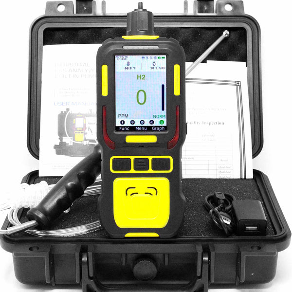 Hydrogen Gas Data Logger Analyzer | USA NIST Calibration
