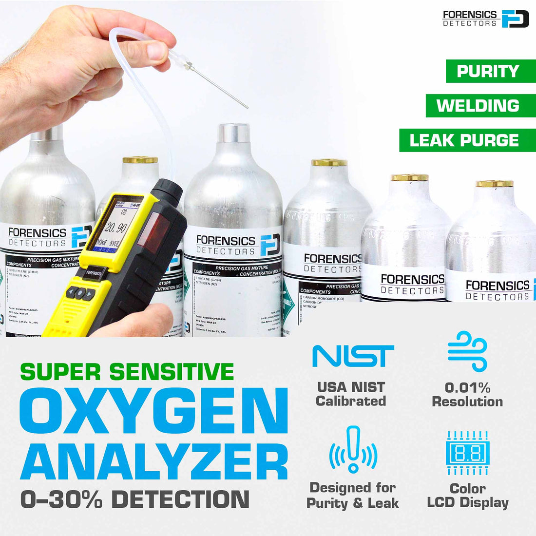 Oxygen Analyzer for Welding | Weld Purge Analyzer