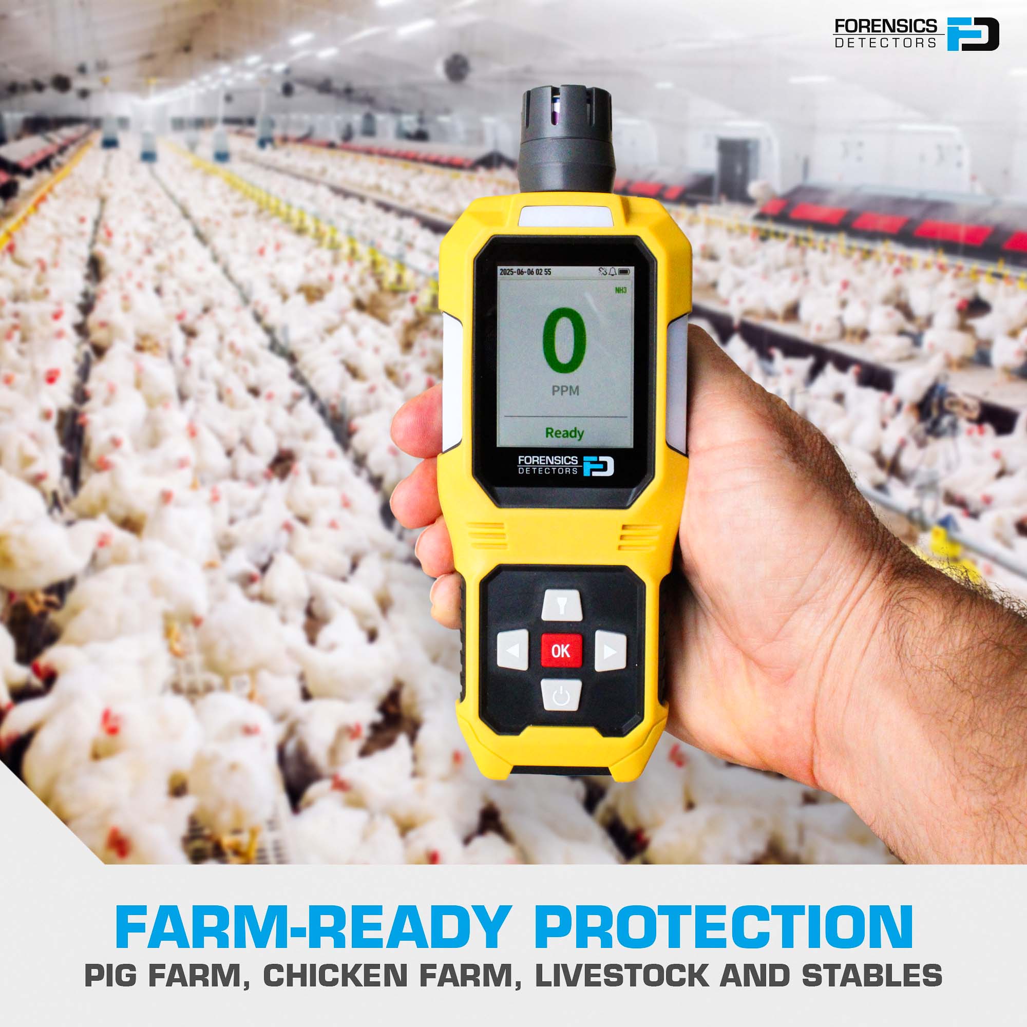 Basic Ammonia Detector