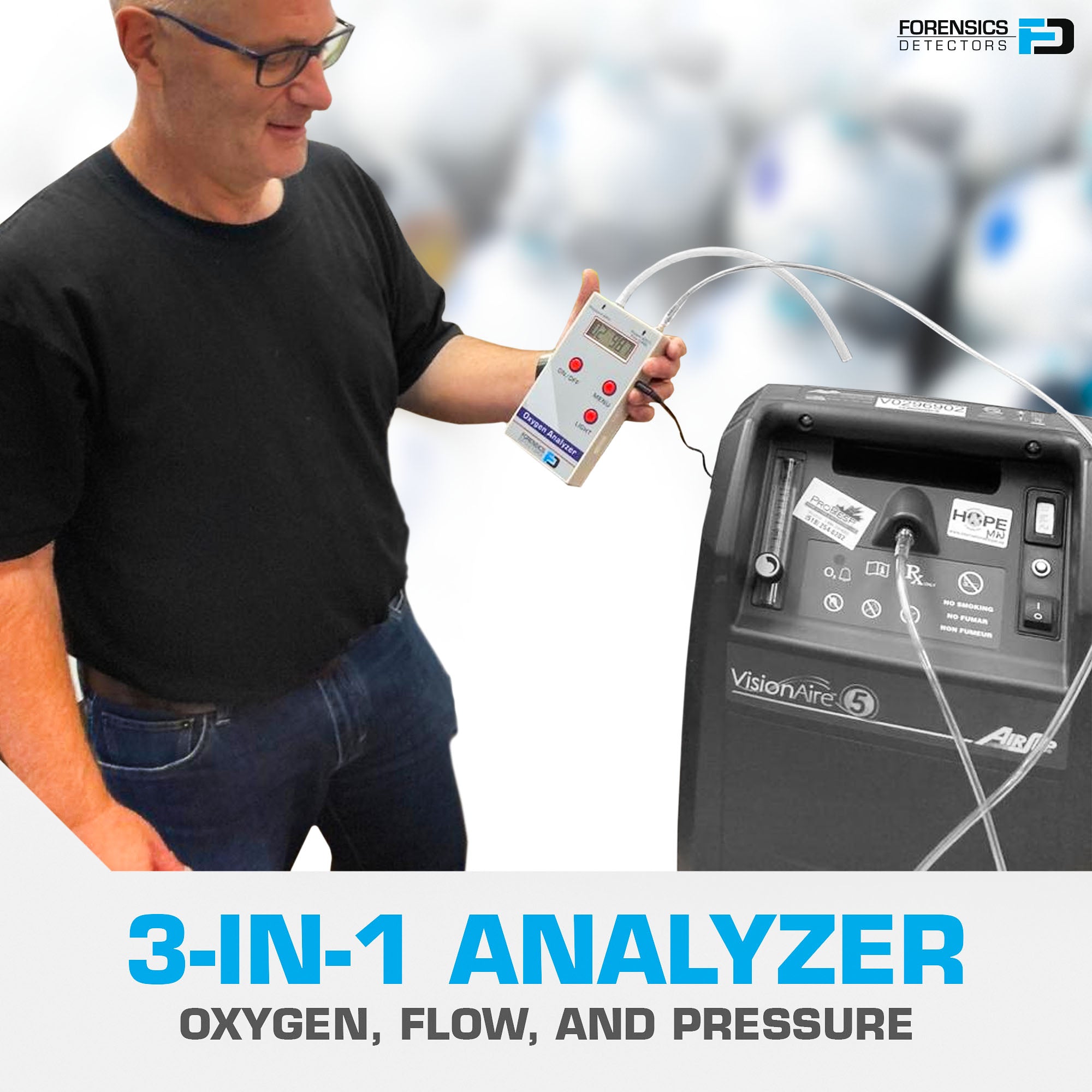 Oxygen Analyzer for Oxygen Concentrators