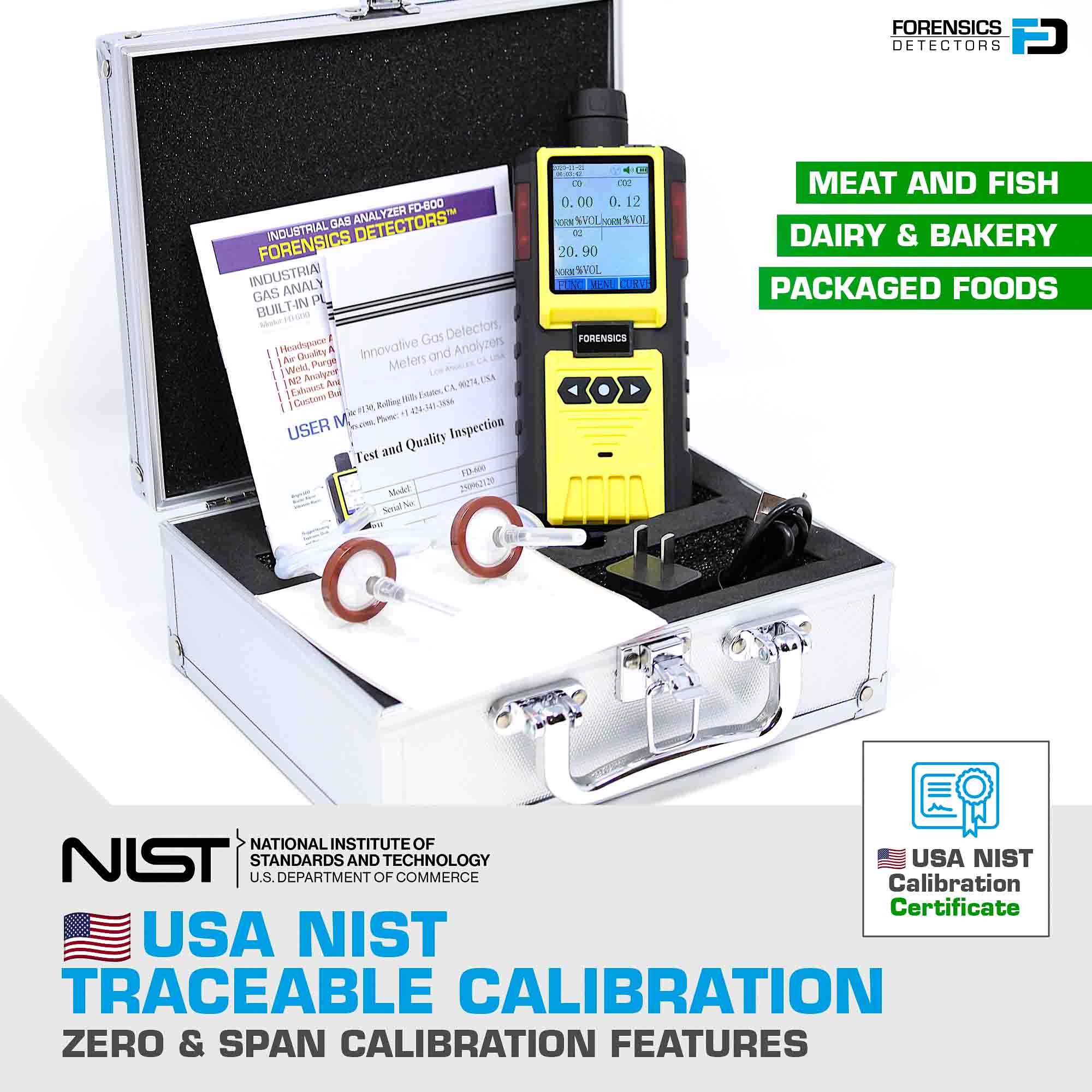 Headspace Analyzer | CO, O2, CO2