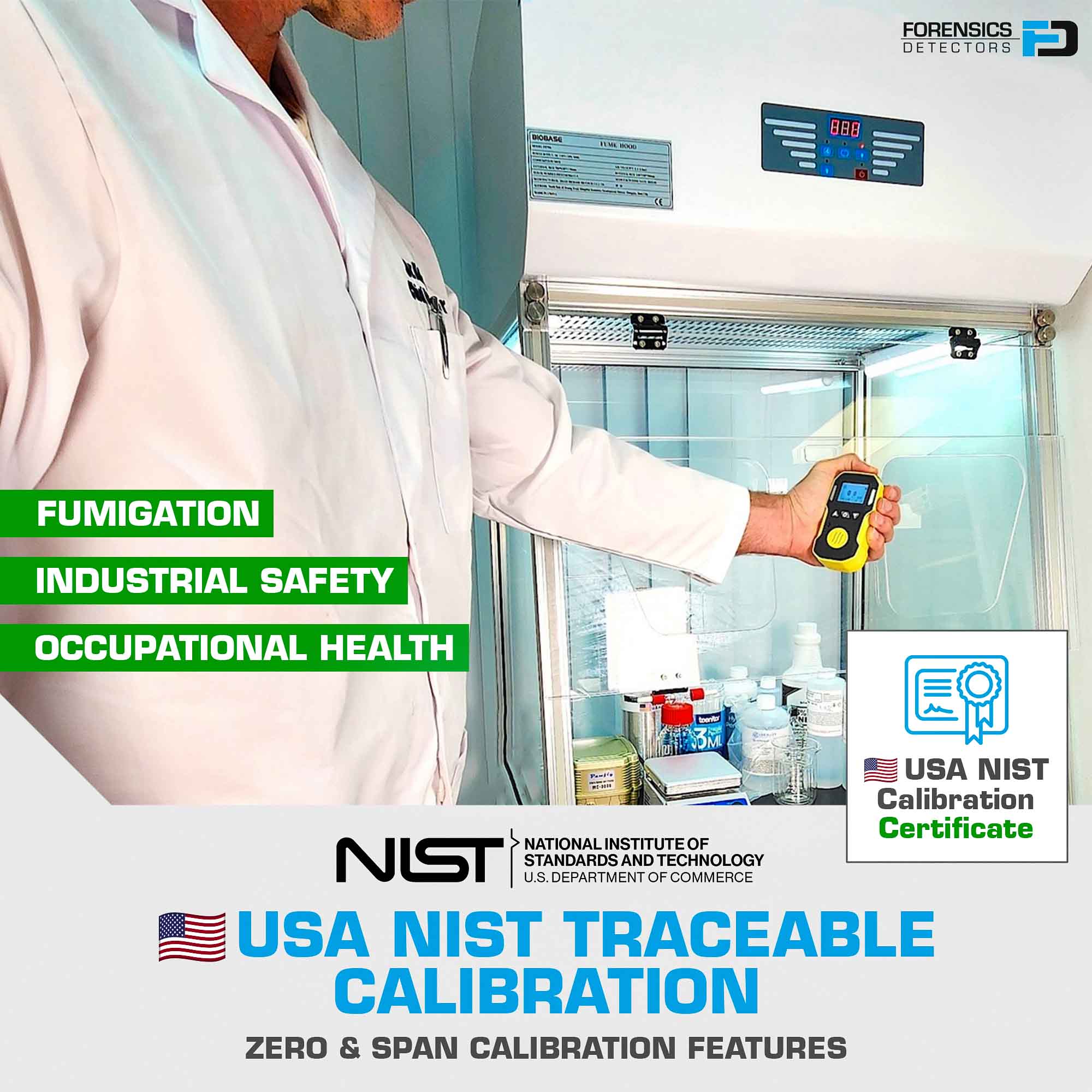 Phosphine Detector | USA NIST Calibration
