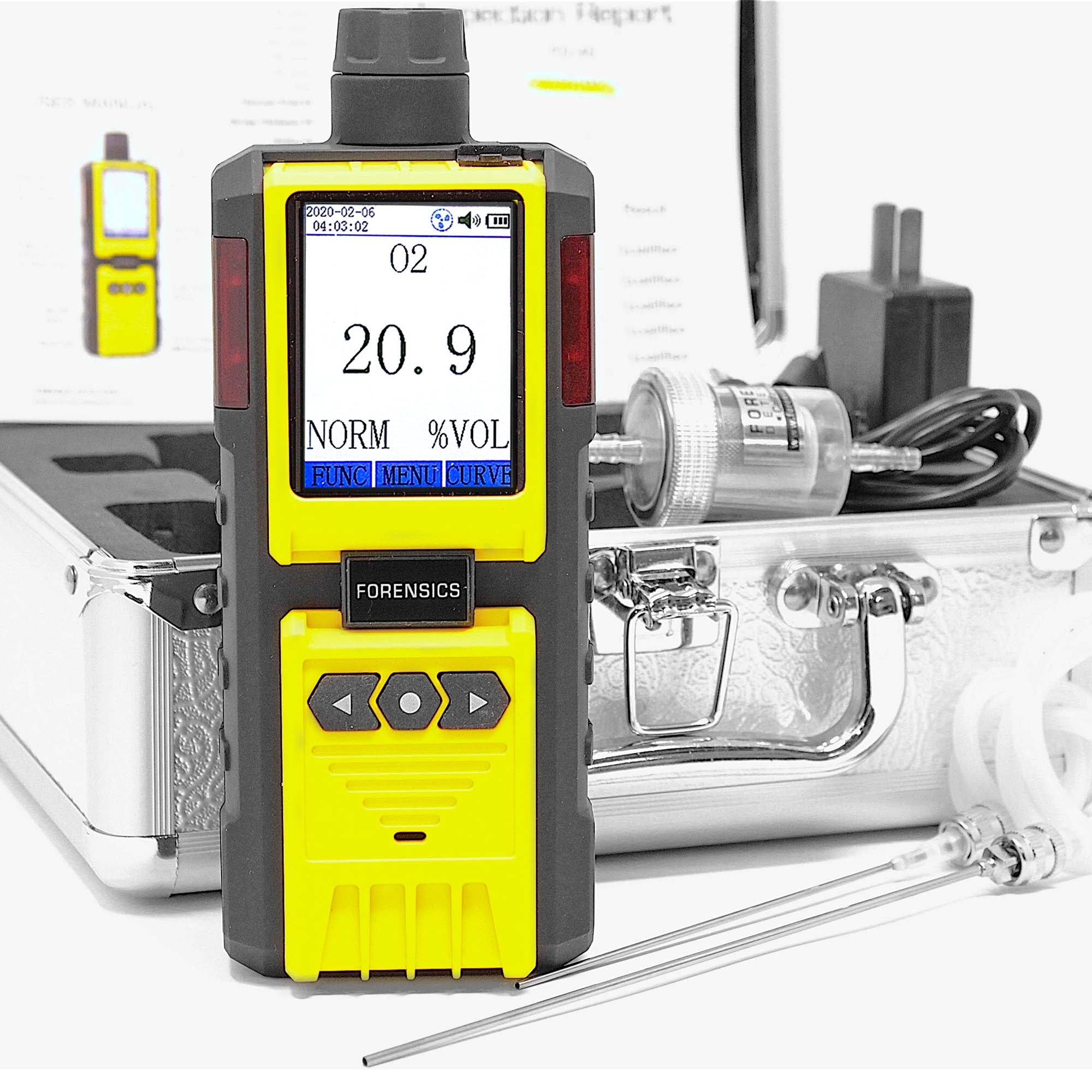 Analizator tlenu | 0-100% | Analizator O2 i monitor O2