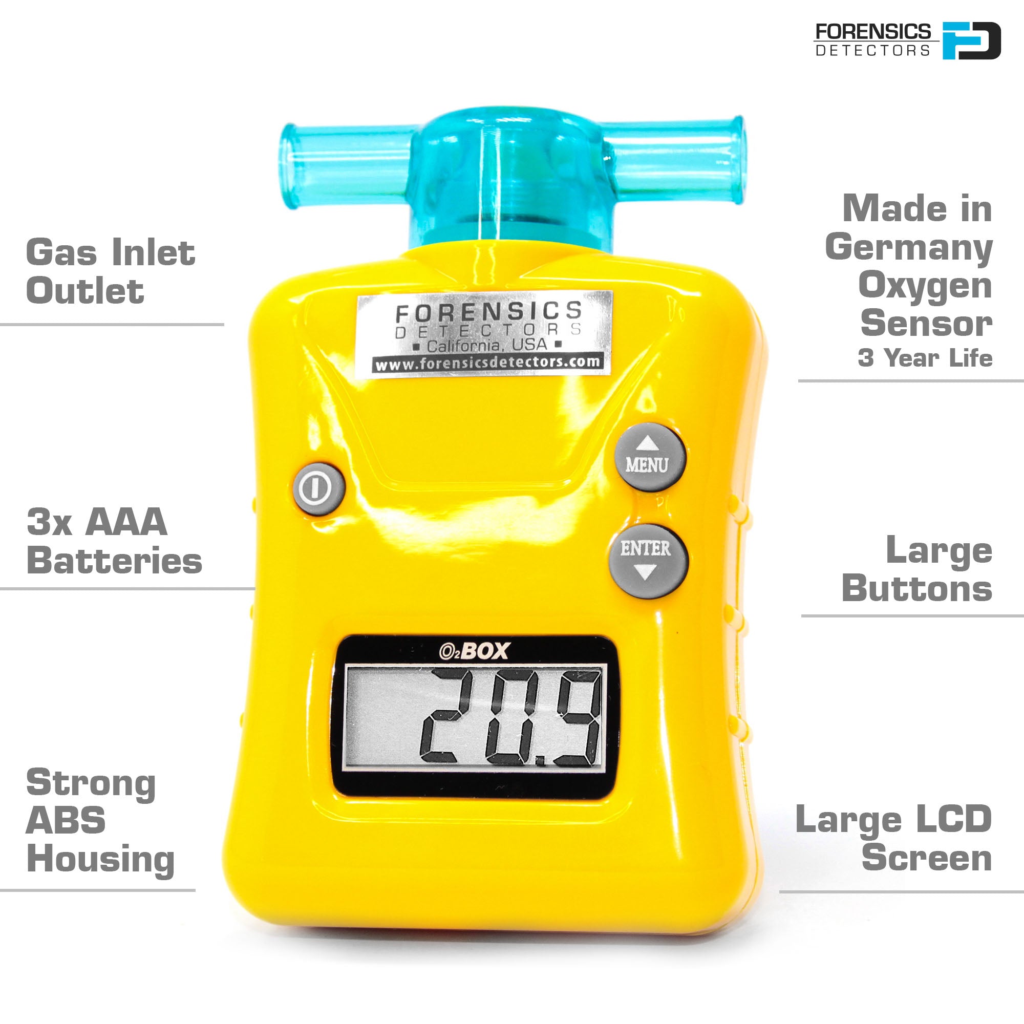 OXYGEN Analyzer | Scuba, Diving & Purity | 0 - 100% |