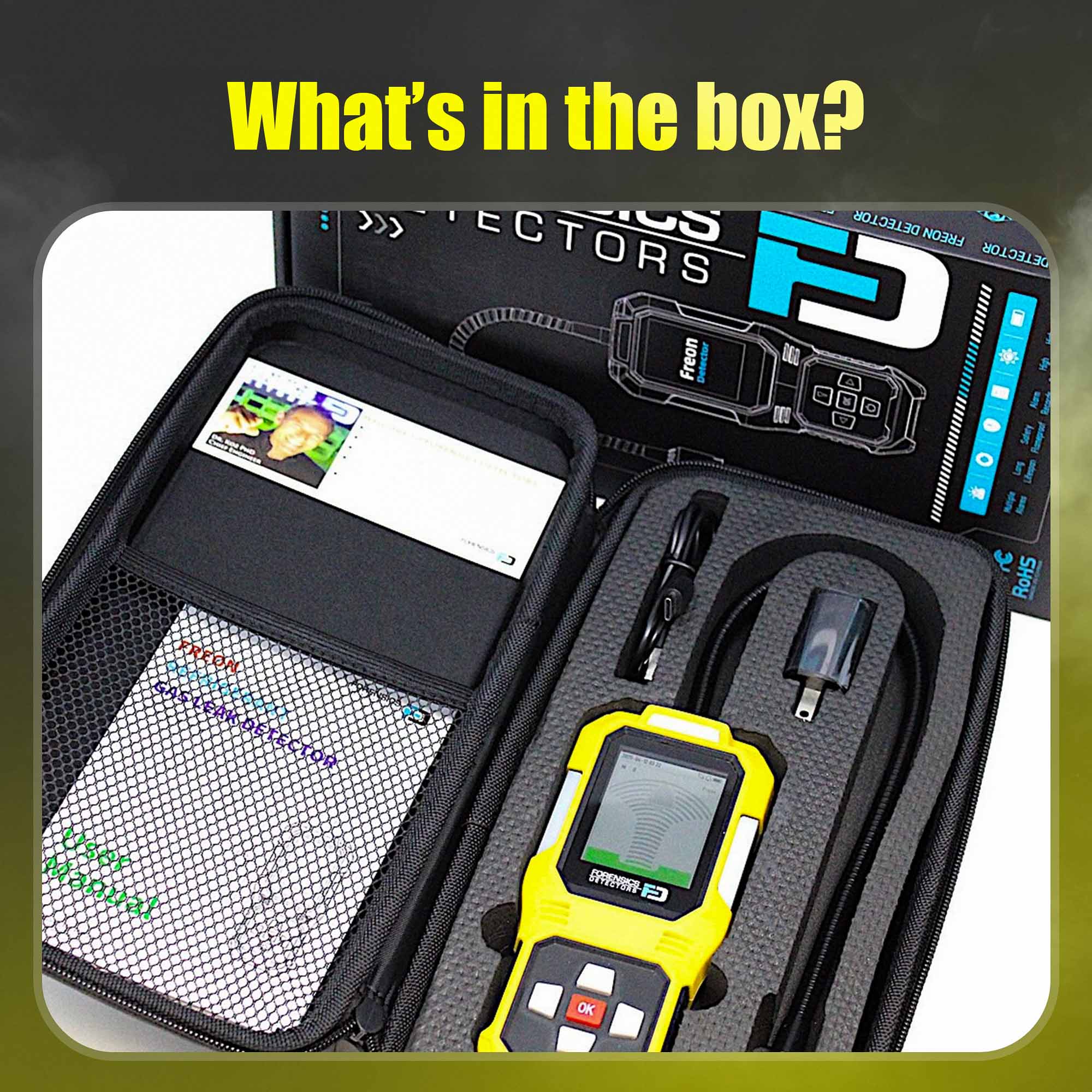Freon Leak Detector | Refrigerant & Halogen | Auto & HVAC