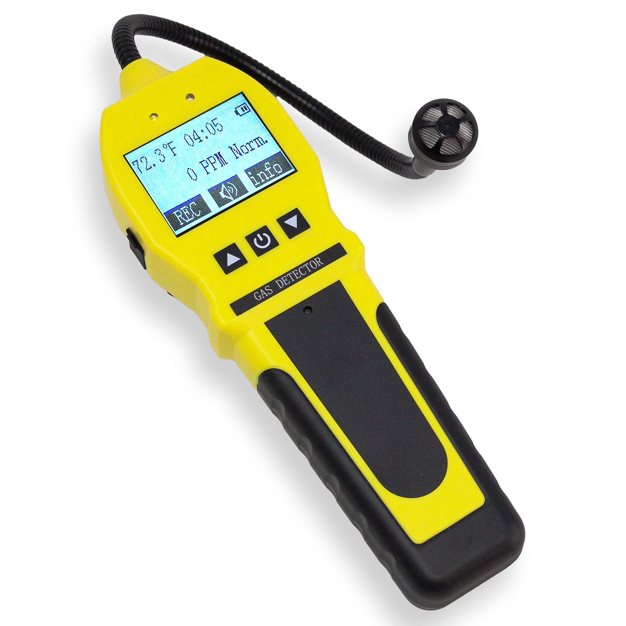 Gas Leak Detector | Sewer, Propane & Combustibles | Yellow