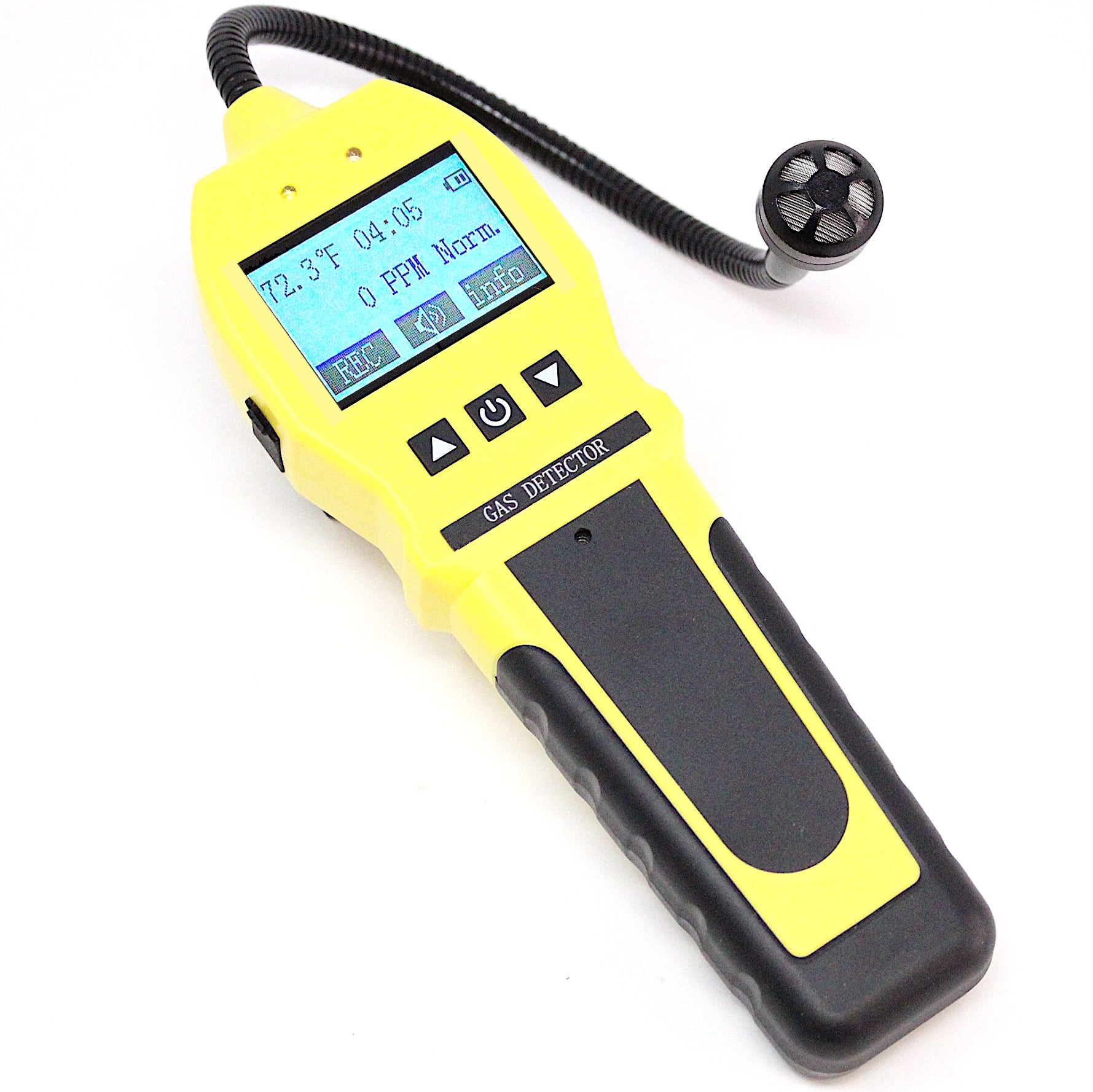 Gas Leak Detector | Propane, Sewer, Combustibles | Yellow