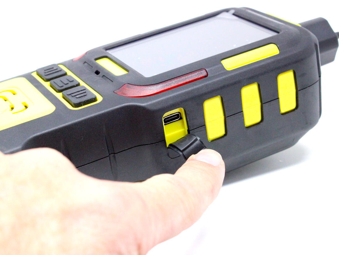 O2 Exhaust Sniffer 5 Gas Analyzer | Automotive Exhaust Emission | CO, O2, HC, NOx, CO2