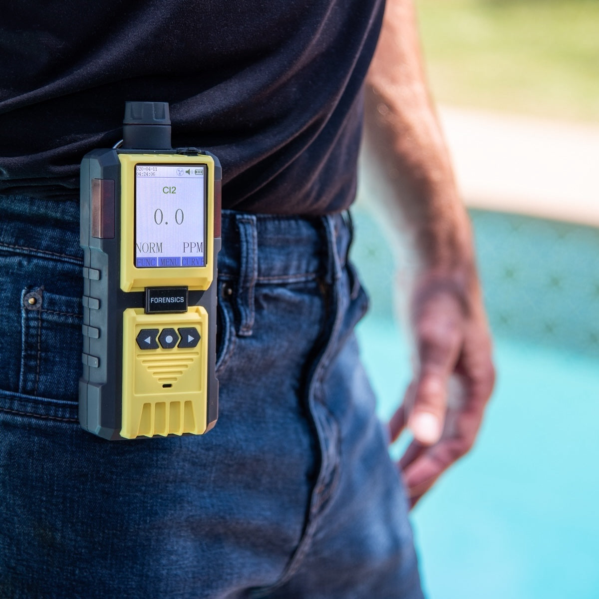 Chlorine Gas Analyzer | Data Logging | NIST Calibration