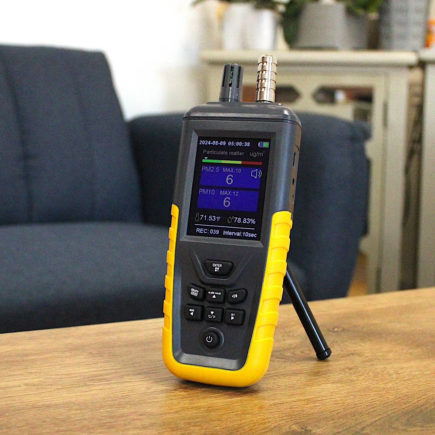 Vape Detector Datalogger (Weed and Cigarette Smoke)