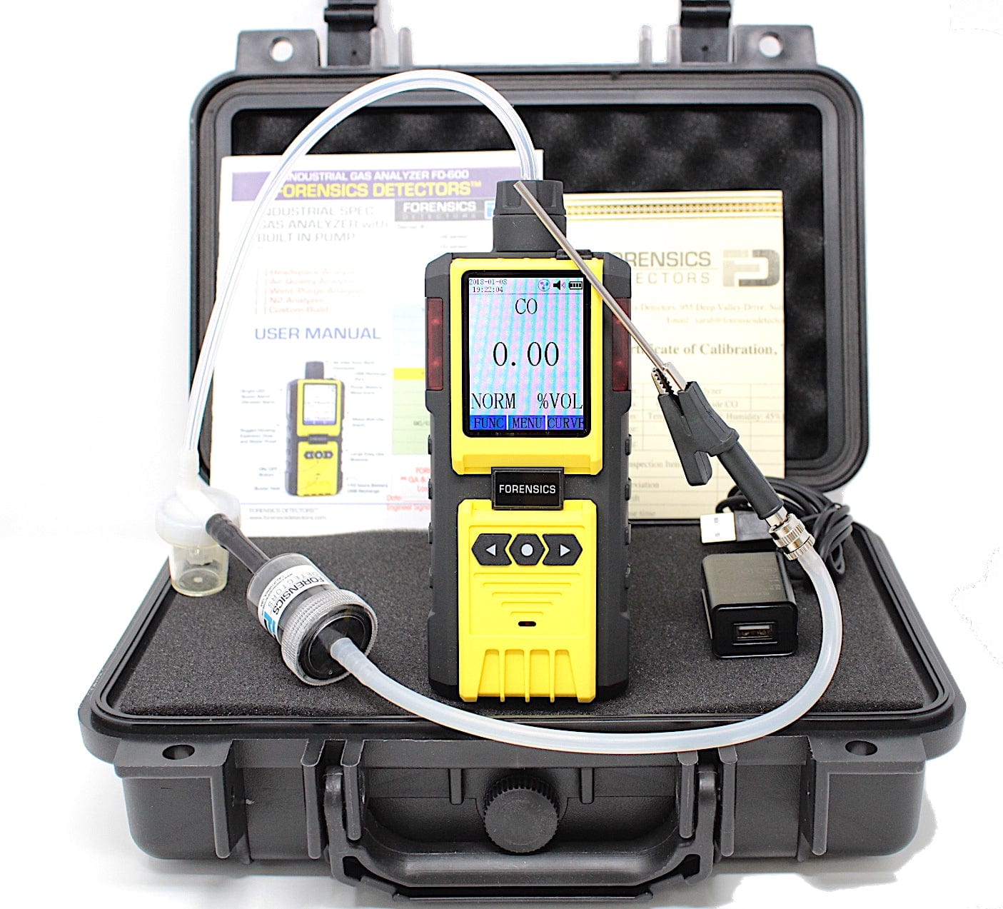 Exhaust Gas Analyzer Carbon Monoxide for Motorcycle, Forklift, Automotive