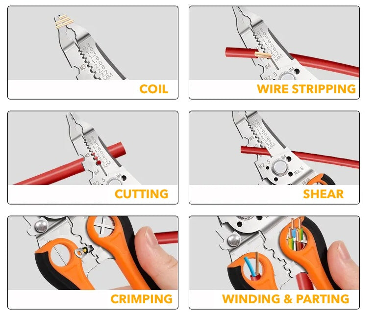 Wire Stripper | 9-in-1 Tool