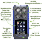 Residential Combustion Analyzer | Flue Gas - Forensics Detectors Forensics Detectors