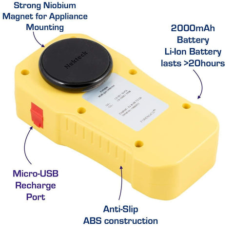 Analizador de combustión básico de Forensics, Analizador de gases de  combustión, Sensor de CO y O2, COAF y EA, Filtros de trampa de agua,  partículas y NOx, Recarga USB