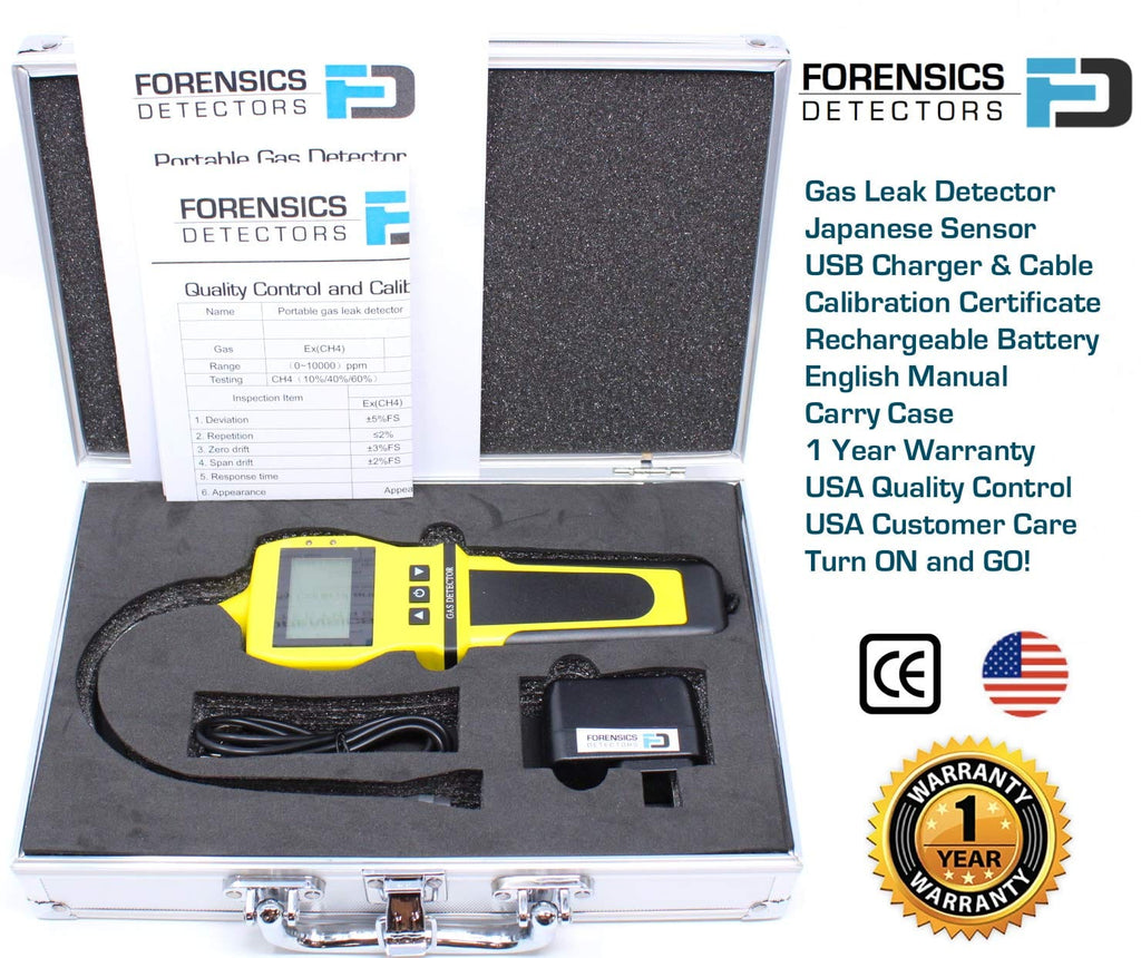 Gas Leak Detector | Propane, Sewer, Combustibles | Yellow – Forensics ...