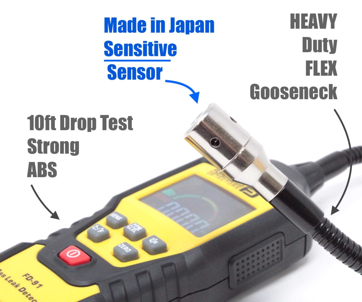 Sewer Gas Detector | Natural Gas | Yellow – Forensics Detectors
