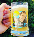 Glass Beer Mug | 14oz - Forensics Detectors Forensics Detectors