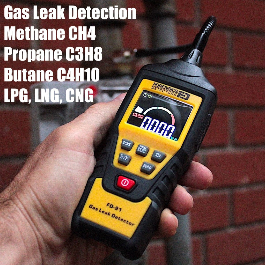 Sewer Gas Detector | Natural Gas | Yellow – Forensics Detectors
